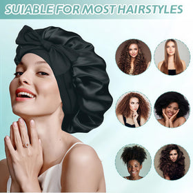 VECIIR full-coverage demonstration keeping braids and long hair protected