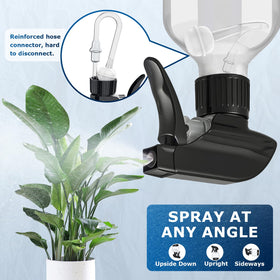 Veco close-up of adjustable nozzle highlighting easy spray control