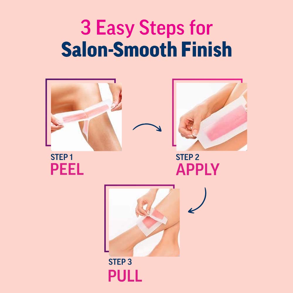 Veet finishing wipe removing residue for clean, non-sticky skin