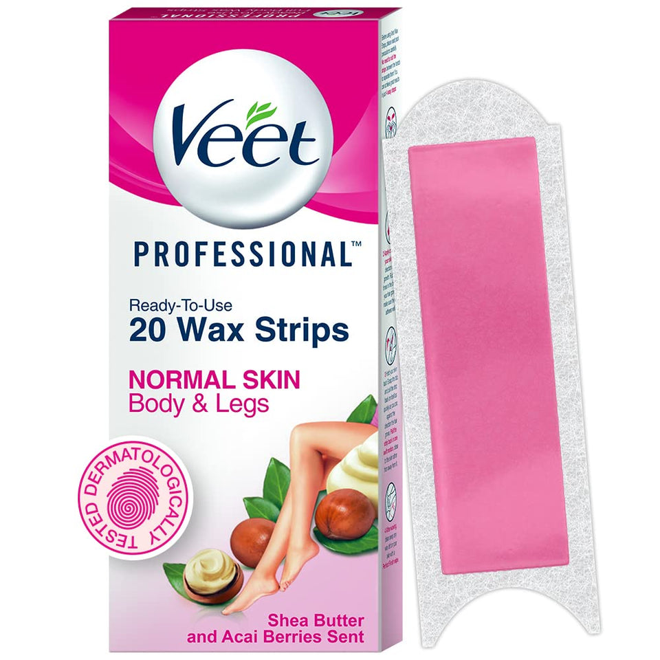 Veet front packaging showing kit contents and benefits