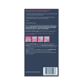 Veet label showing shea butter and acai for sensitive skin