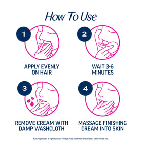 Veet kit beside grooming items to show product size and scale