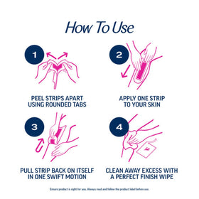Veet product label and directions highlighting clear instructions for safe, effective use