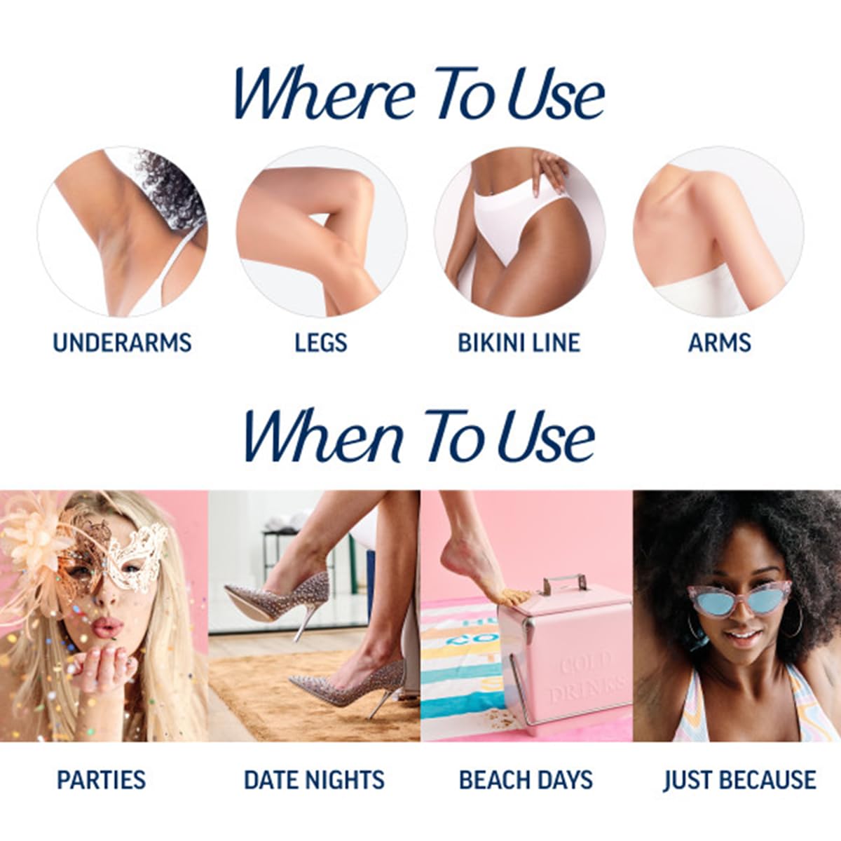 Pack of Veet Perfect Finish Wipes for easy post-wax cleanup and residue removal benefit