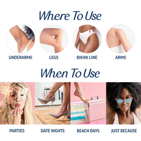 Pack of Veet Perfect Finish Wipes for easy post-wax cleanup and residue removal benefit