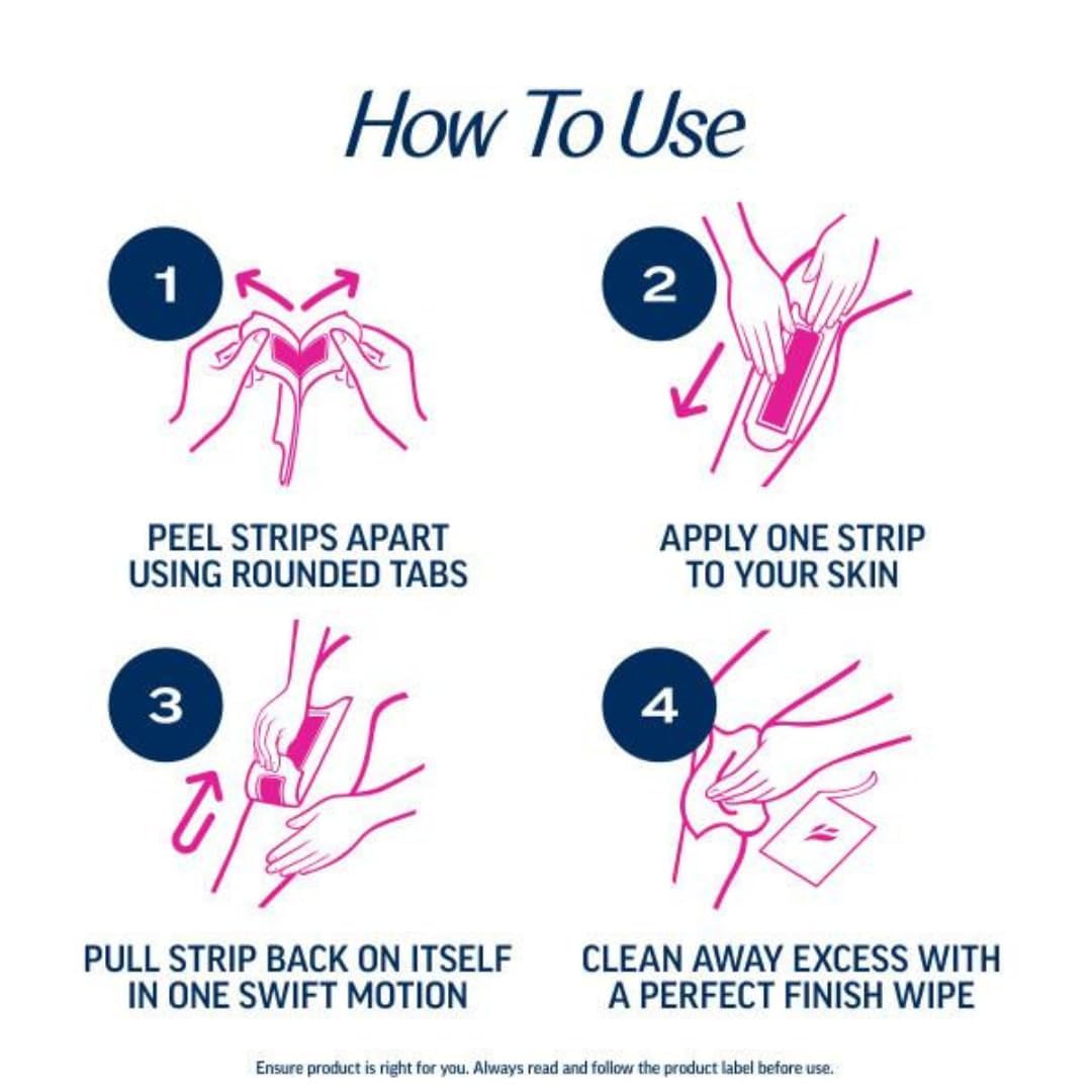 Veet close-up of gel-wax texture for improved hair grip