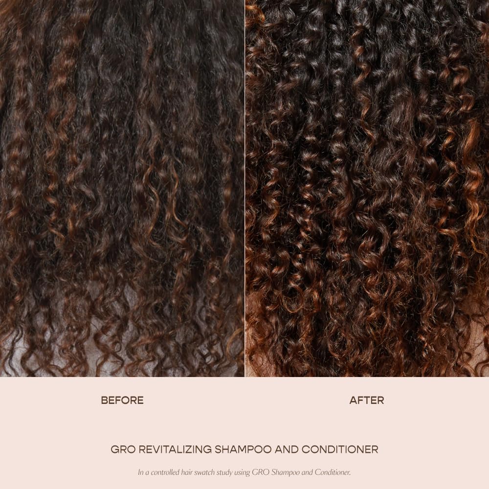 VEGAMOUR applying conditioner to damp hair for smoother, detangled strands