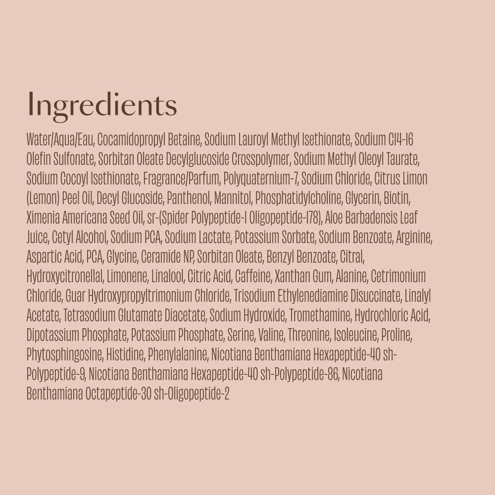 VEGAMOUR GRO botanical ingredients flatlay showing plant-powered actives