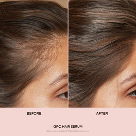 vegamour dropper dispensing serum to show lightweight, non-greasy texture