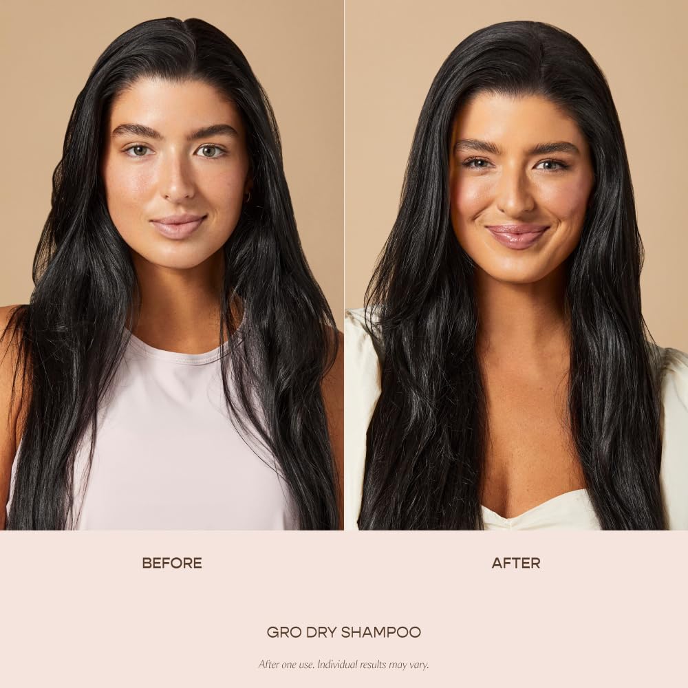 VEGAMOUR GRO Dry Shampoo spraying mist for even coverage and efficient oil absorption