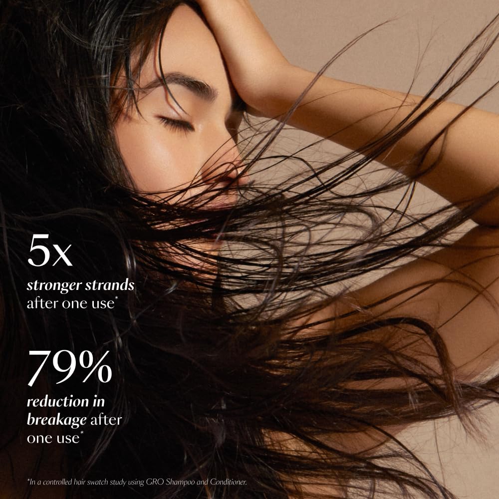 VEGAMOUR GRO pump dispensing shampoo texture for gentle cleansing