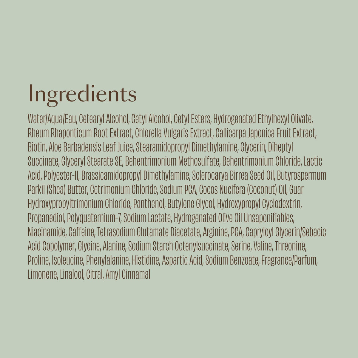 VEGAMOUR conditioner on bathroom shelf in lifestyle setting suggesting routine