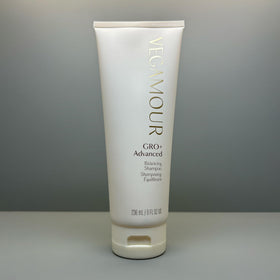 VEGAMOUR back label ingredients panel highlighting clean, vegan formulation