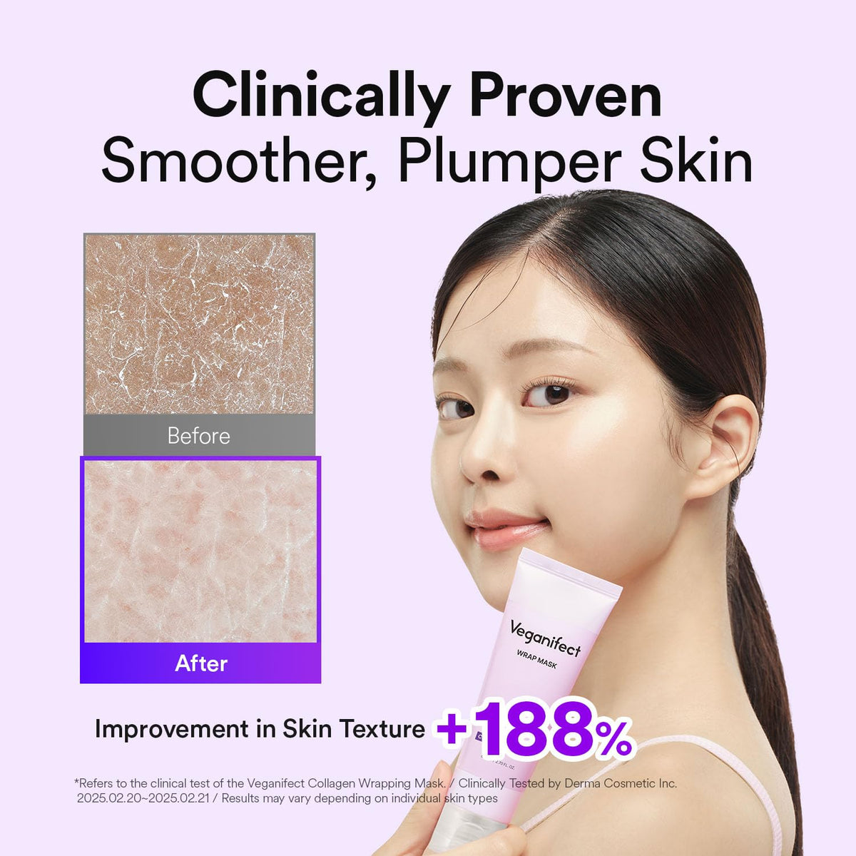VEGANIFECT jelly brush beside open tube to illustrate easy, mess-free application
