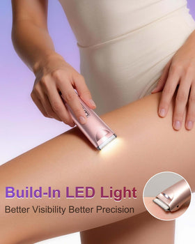 VEGITERIA body head close-up highlighting smooth blade design for gentle coverage