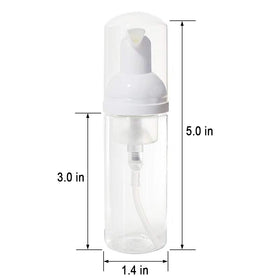 VEIDIA clear PET bottle close-up displaying durable transparent material