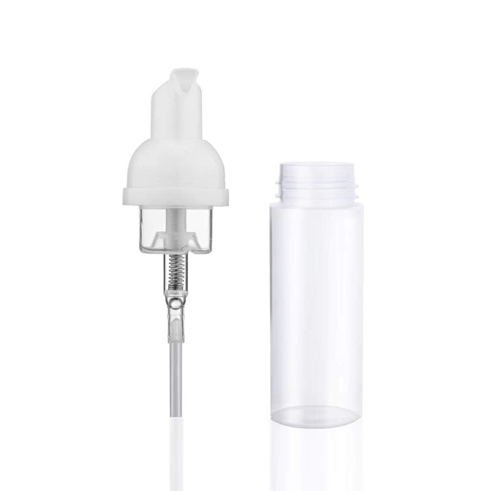 VEIDIA foam pump dispensing foam into a hand for efficient cleansing