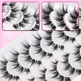 Veleasha application under natural lashes demonstrating easy placement