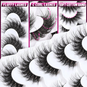 Veleasha fiber close-up highlighting faux mink texture for natural sheen