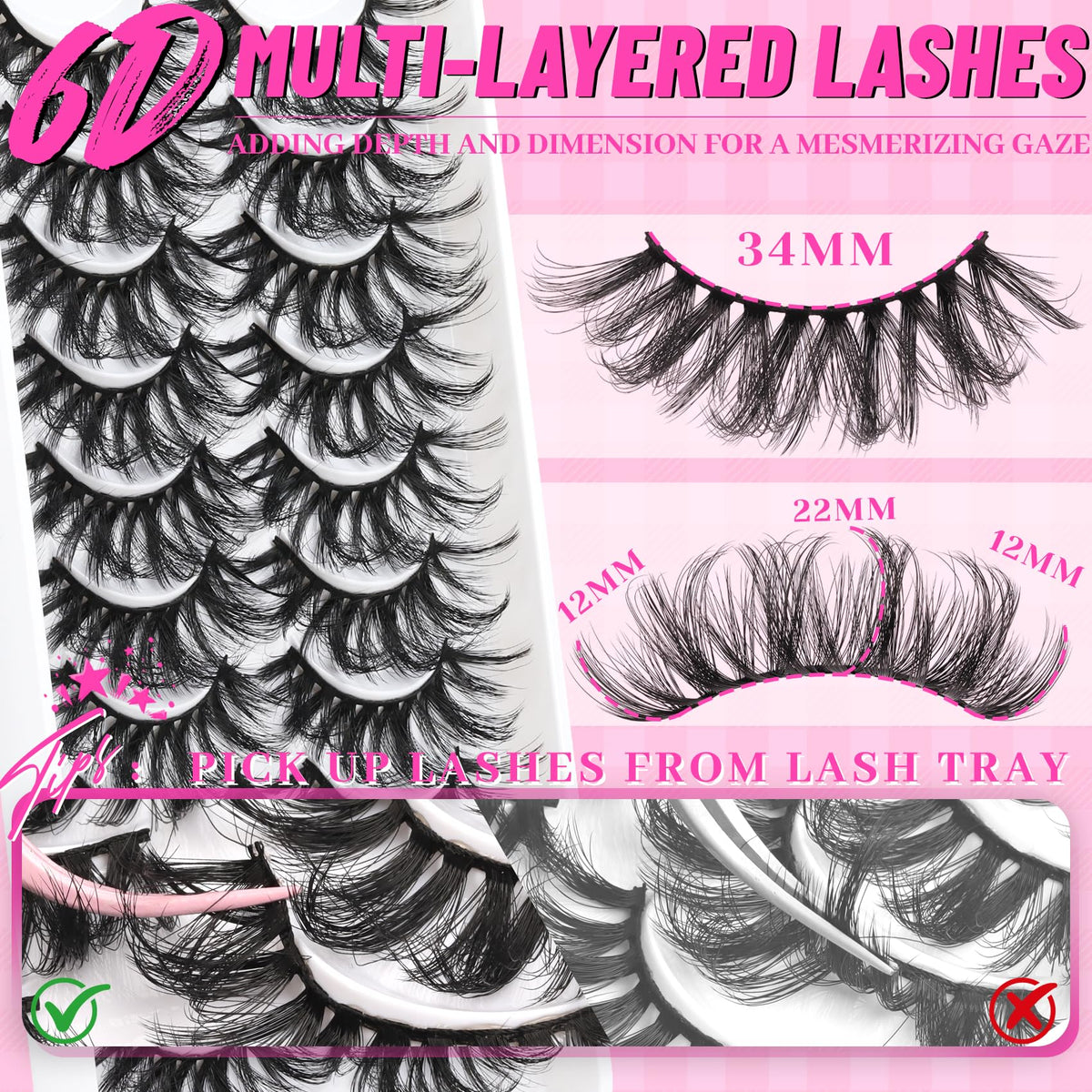 Veleasha on-model profile displaying fluttery effect and enhanced eye definition