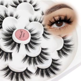 Veleasha packaging front showing seven-pair kit and clear value