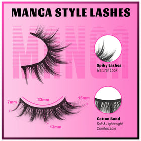 Veleasha cotton band close-up showing flexible comfortable lashline