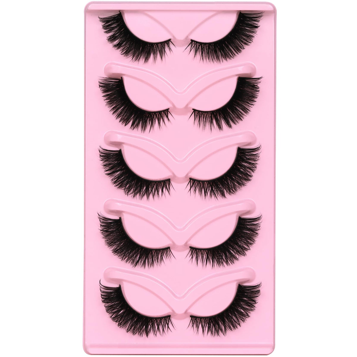 Veleasha storage tray preserving lash shape between uses