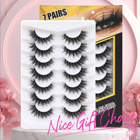 Veleasha lashes styled in evening makeup for glam-ready sparkle
