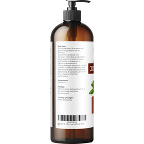 velona oil drop on fingertip showing lightweight texture and quick absorption