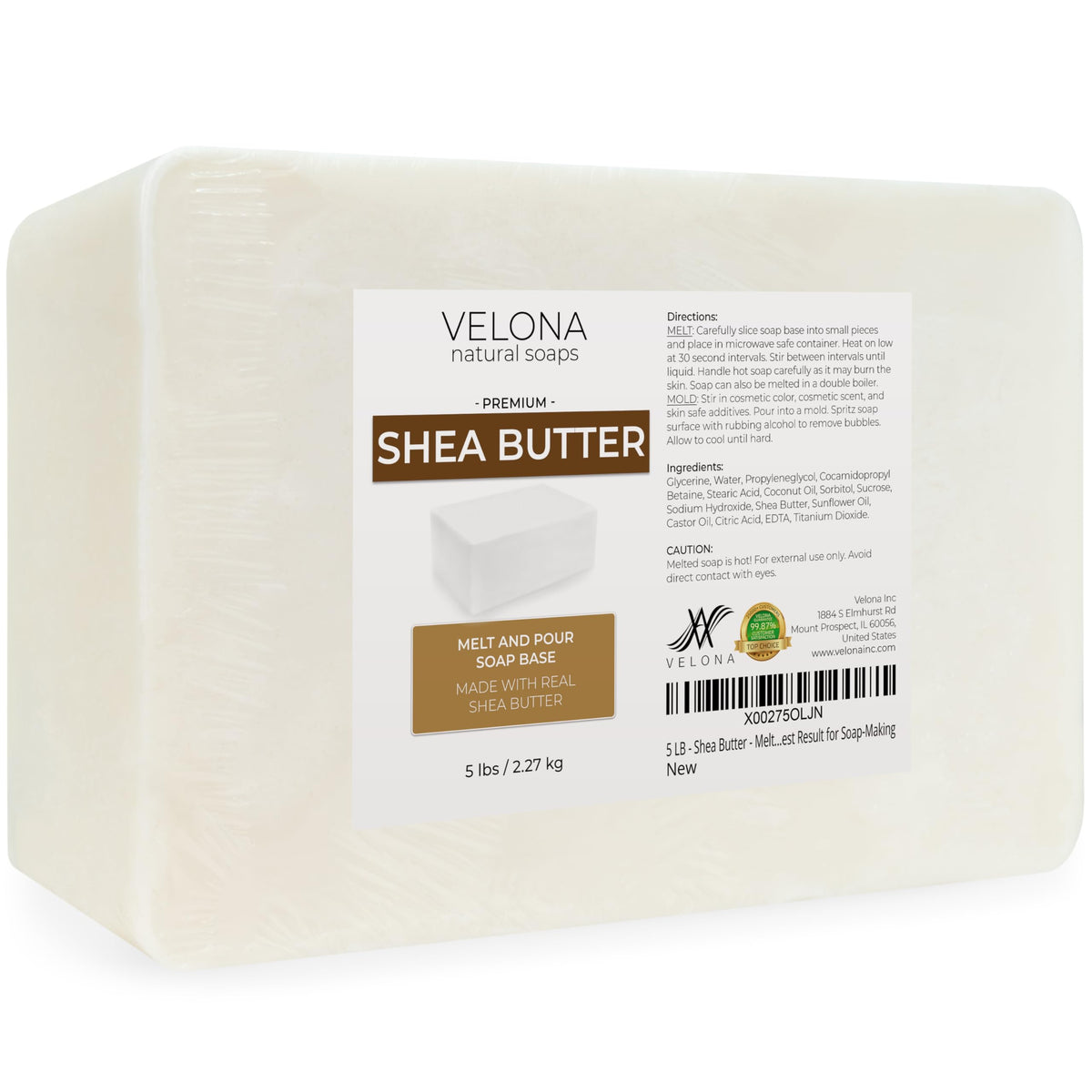 velona shea butter finished bar on wood plate showing rich lather potential