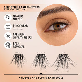 VELOUR close-up of lash cluster texture highlighting natural fiber finish and lightweight comfort