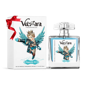 VELVARA front bottle view showing elegant design and confidence