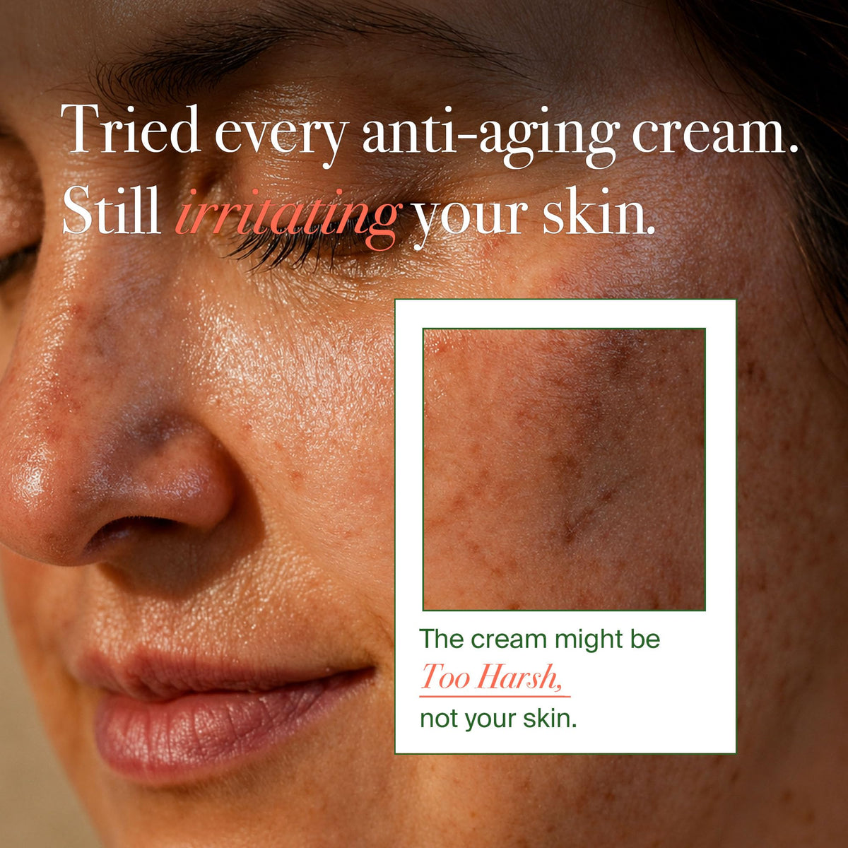VELVENTE cream texture close-up highlighting smooth non-greasy finish for quick absorption