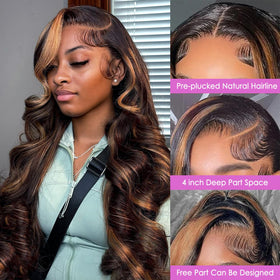 Vemalin close-up of pre-plucked hairline for a seamless finish