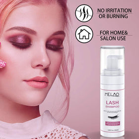 Vemofoper label closeup highlighting paraben-free and oil-free formula