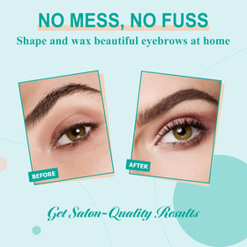 VENNCO applied to eyebrow area demonstrating precise shaping benefit