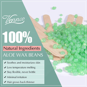 vennco waxing bikini area demonstrating gentle coarse-hair removal