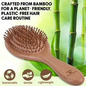 Vera Essence close-up of wooden handle for comfortable grip