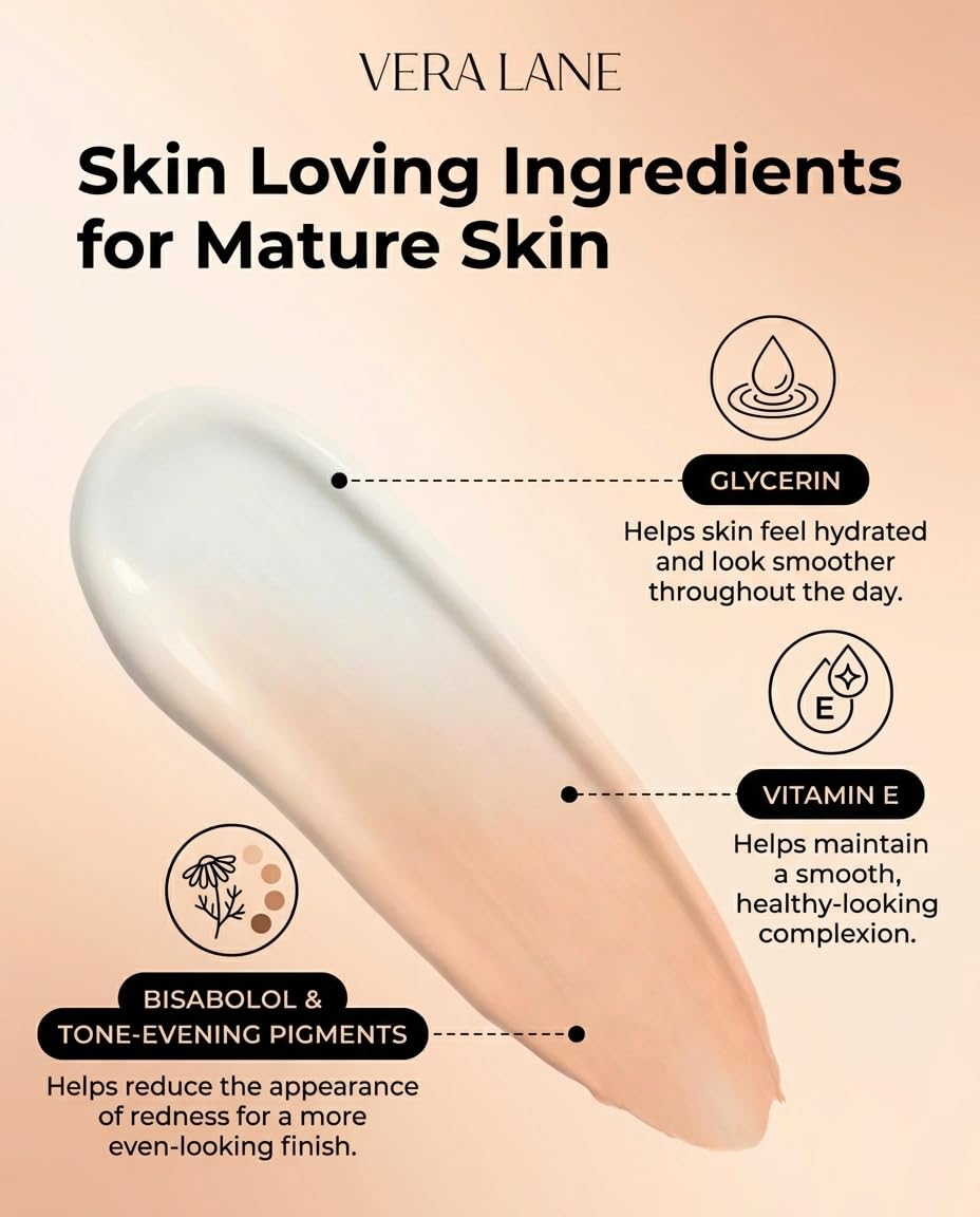 Vera Lane label detail highlighting ingredients like glycerin and vitamin E benefit