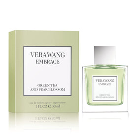 Vera Wang back label close-up highlighting product details and ingredients
