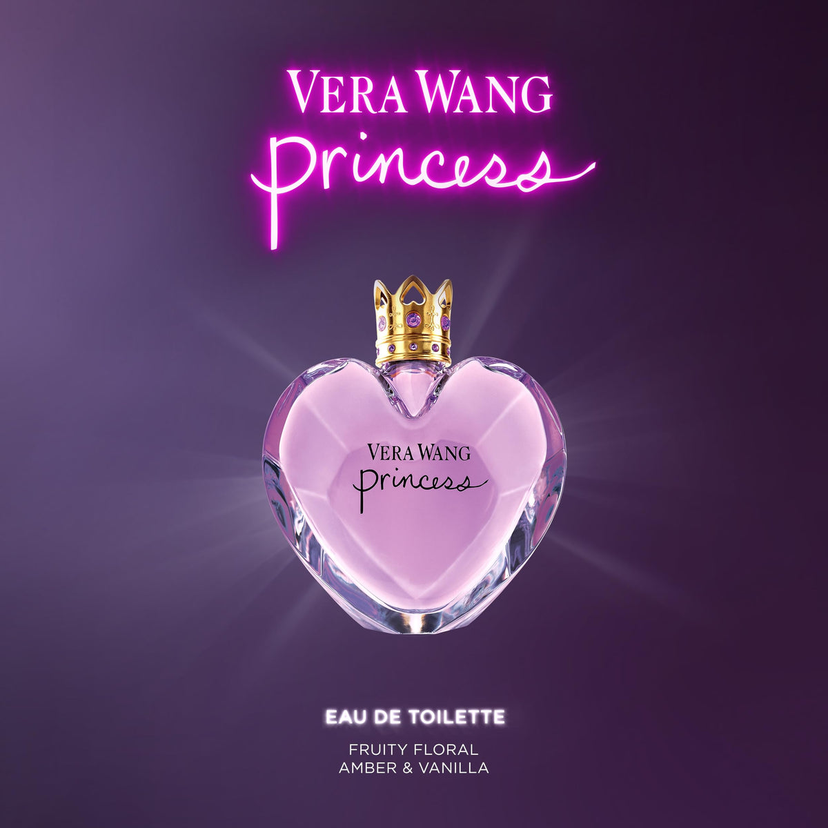 Vera Wang Princess close-up of cap and bottle detail highlighting brand quality