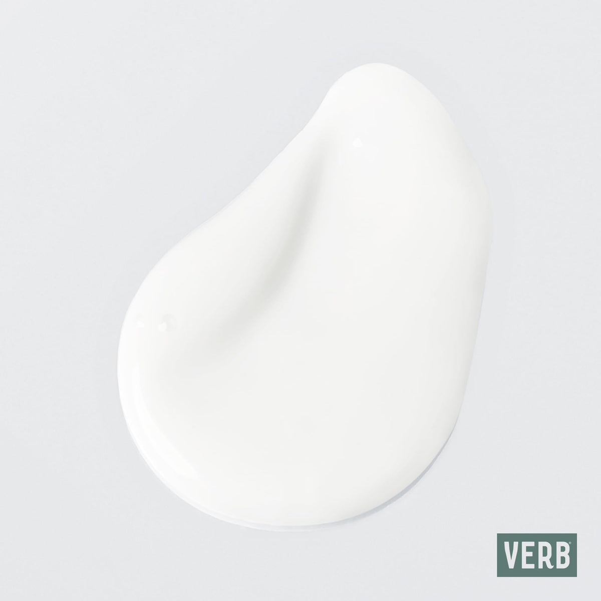 VERB shampoo being poured into hand highlighting easy application