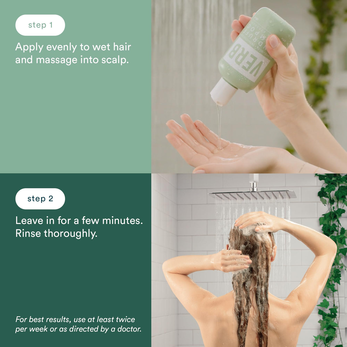 VERB close-up foam texture demonstrating gentle lather and effective cleansing