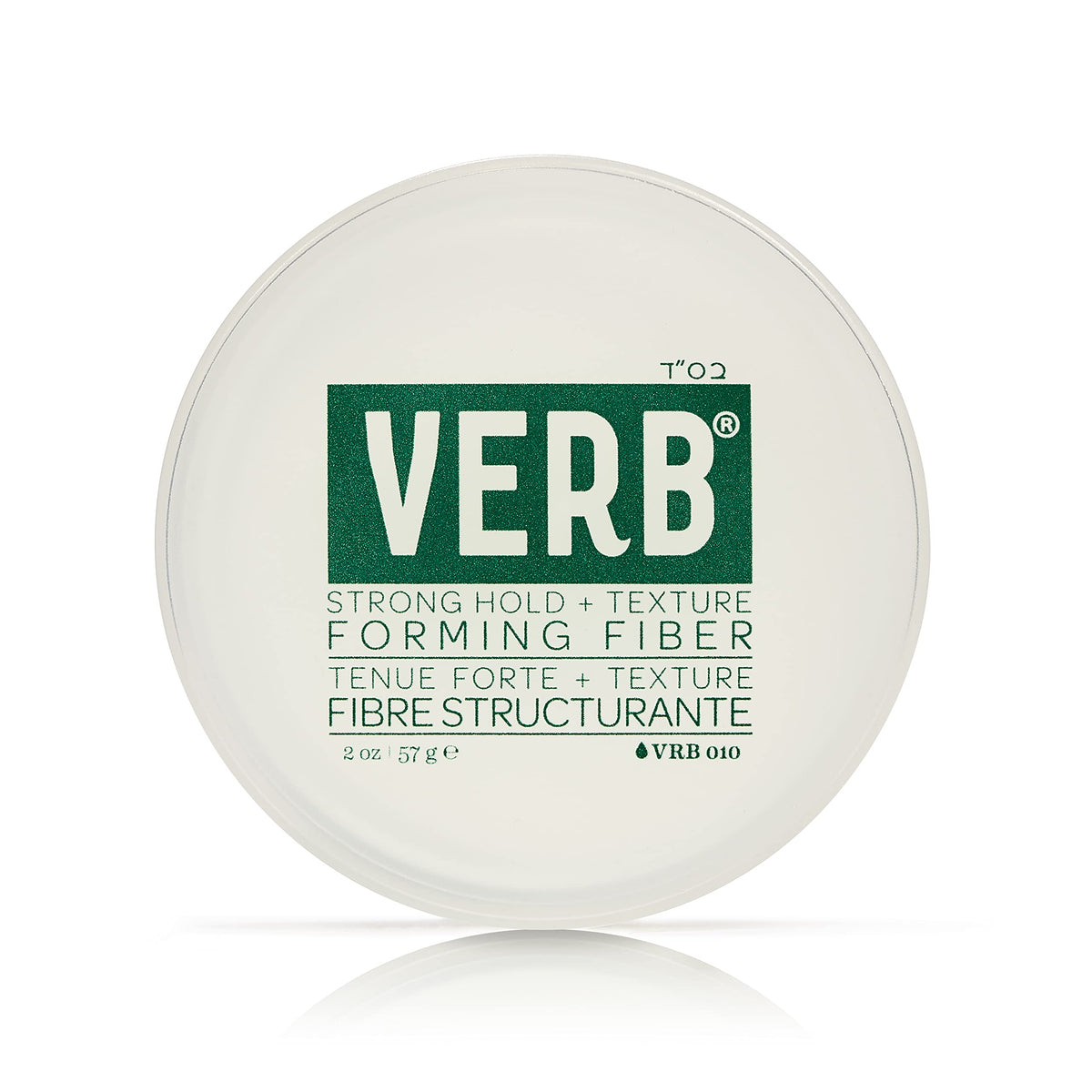 VERB Forming Fiber front container showing clear branding and matte finish benefit