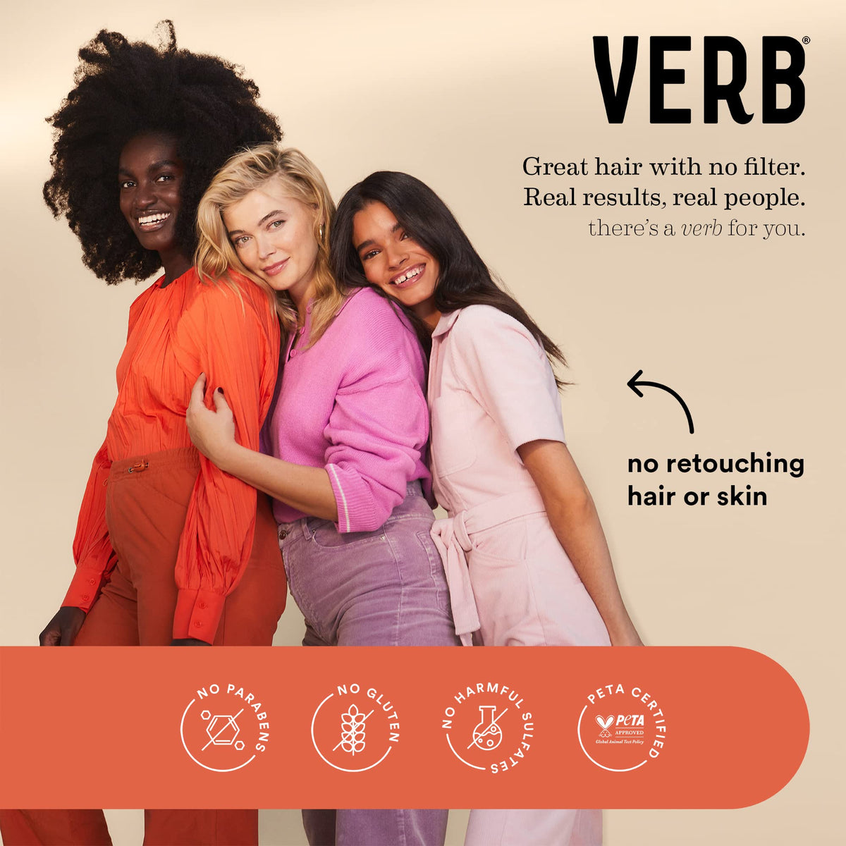 VERB Forming Fiber in a styling scene showcasing everyday wearable texture benefit