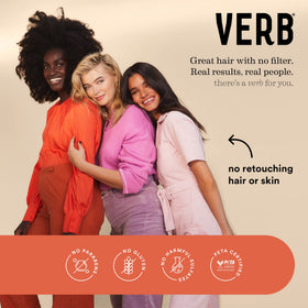 VERB Forming Fiber in a styling scene showcasing everyday wearable texture benefit