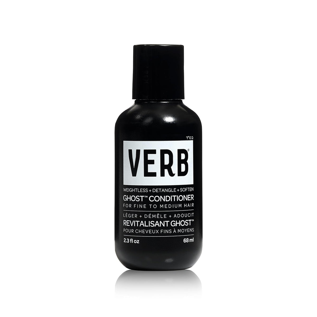 VERB Ghost conditioner front packaging showing brand and lightweight benefits