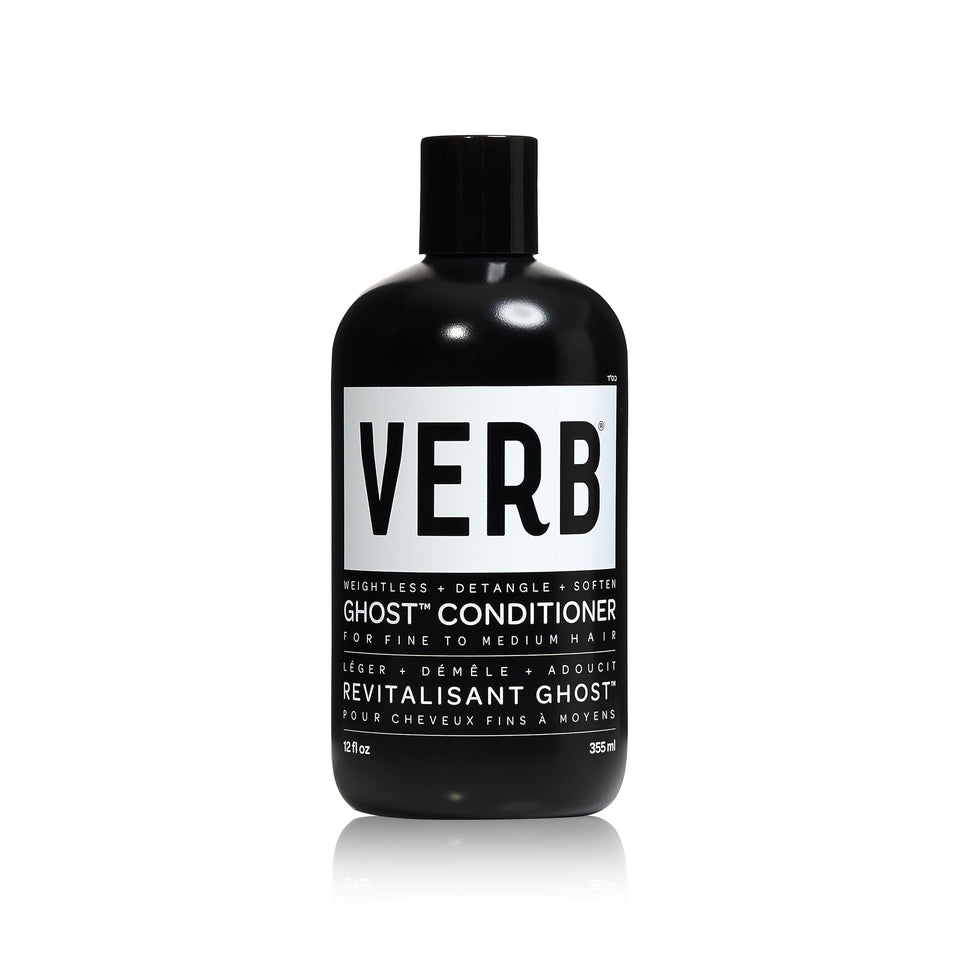 VERB Ghost conditioner front packaging shows label and benefits