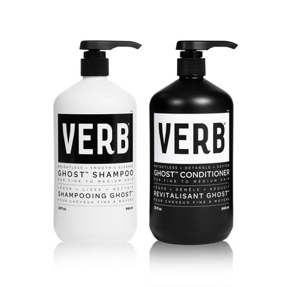 VERB duo front packaging showing full-size bottles and benefits