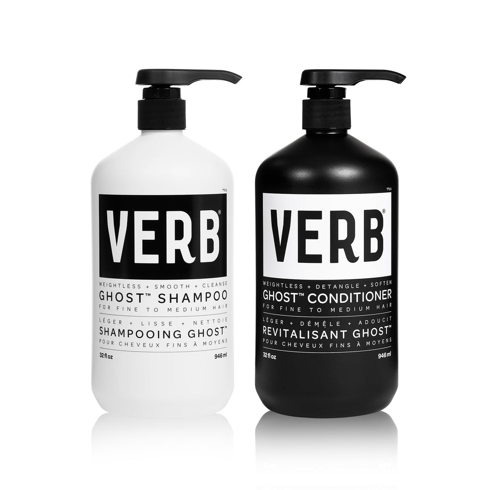 VERB duo front packaging showing full-size bottles and benefits